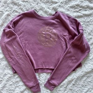 Pure Barre Crop Sweatshirt - M